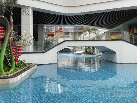 祈福新邨名望天下運河循環(huán)凈化系統及運河景觀噴霧設備工程